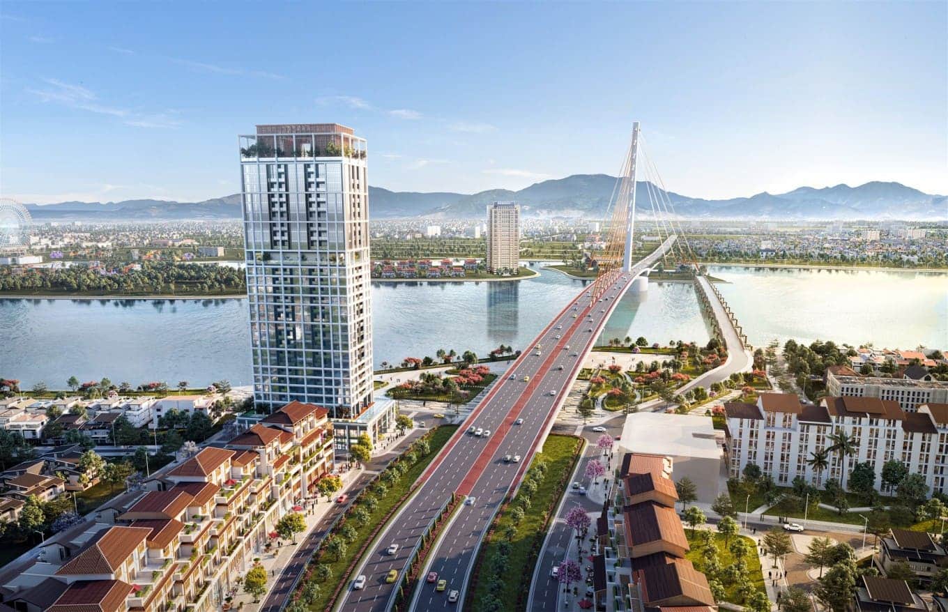 Sun Cosmo Residence Da Nang mang phong cách hiện đại, năng động.