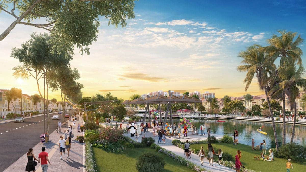 Hàng loạt tiện ích tại Thành phố thời đại Sun Urban City Hà Nam.