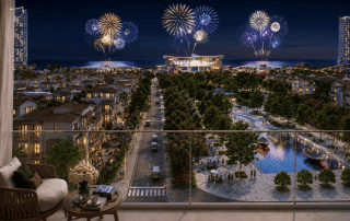 View đẳng cấp tại Sun Group Vũng Tàu bao gồm bể bơi vô cực, quảng trường biển, trung tâm chăm sóc sức khỏe thượng lưu, mang lại chất sống nghỉ dưỡng lý tưởng mỗi ngày.