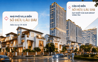 Những căn biệt thự biển Sun Group Vũng Tàu sang trọng mang phong cách kiến trúc châu Âu thời thượng, khẳng định vị thế đỉnh cao và mang lại không gian nghỉ dưỡng biệt lập tuyệt đối cho gia chủ.