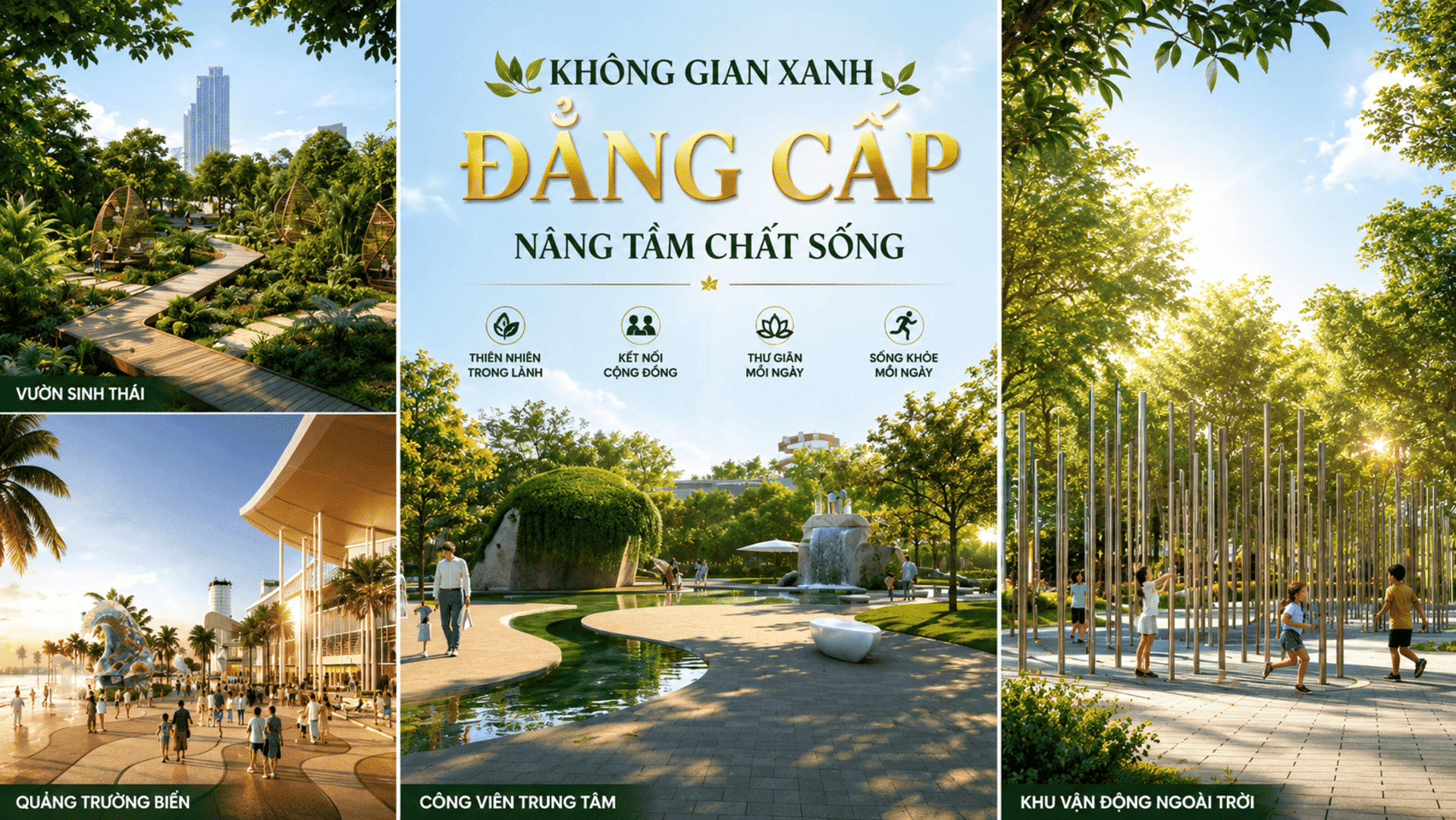 Không gian xanh mát ngập tràn thiên nhiên tại Sun Group Vũng Tàu đan xen tinh tế giữa các phân khu, mang lại bầu không khí trong lành, thuần khiết và chuẩn mực sống nghỉ dưỡng sinh thái lý tưởng. Không gian xanh mát ngập tràn thiên nhiên tại Sun Group Vũng Tàu đan xen tinh tế giữa các phân khu, mang lại bầu không khí trong lành, thuần khiết và chuẩn mực sống nghỉ dưỡng sinh thái lý tưởng.