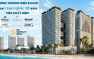 Phối cảnh dụ án Sun Group Vũng Tàu quy tụ hàng loạt thương hiệu quốc tế, hứa hẹn trở thành tâm điểm mua sắm, giải trí và ẩm thực sầm uất đêm ngày tại thành phố biển.
