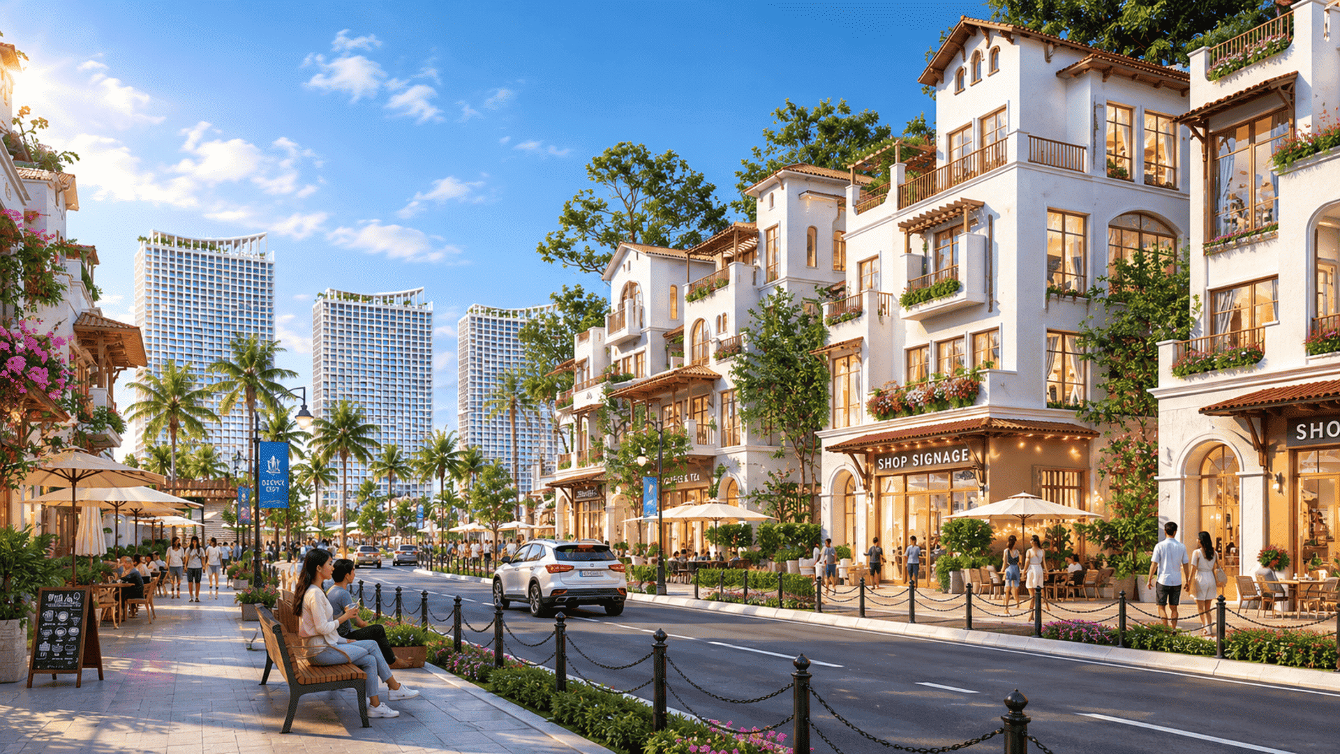 Phối cảnh tuyến nhà phố thương mại shophouse Sun Group Vũng Tàu quy tụ hàng loạt thương hiệu quốc tế, hứa hẹn trở thành tâm điểm mua sắm, giải trí và ẩm thực sầm uất đêm ngày tại thành phố biển Phối cảnh tuyến nhà phố thương mại shophouse Sun Group Vũng Tàu quy tụ hàng loạt thương hiệu quốc tế, hứa hẹn trở thành tâm điểm mua sắm, giải trí và ẩm thực sầm uất đêm ngày tại thành phố biển
