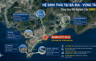 Vị trí đắc địa của dự án Sun Group Vũng Tàu sở hữu thế đất tựa sơn hướng thủy ôm trọn bờ biển bãi sau tuyệt đẹp.